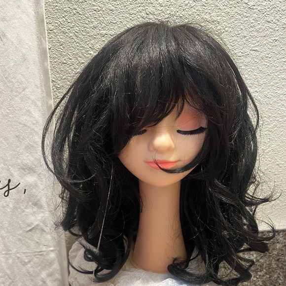 Outre WIGPOP Synthetic Full Wig JASMIYAH 14’ Color 1B - Picture 2 of 7